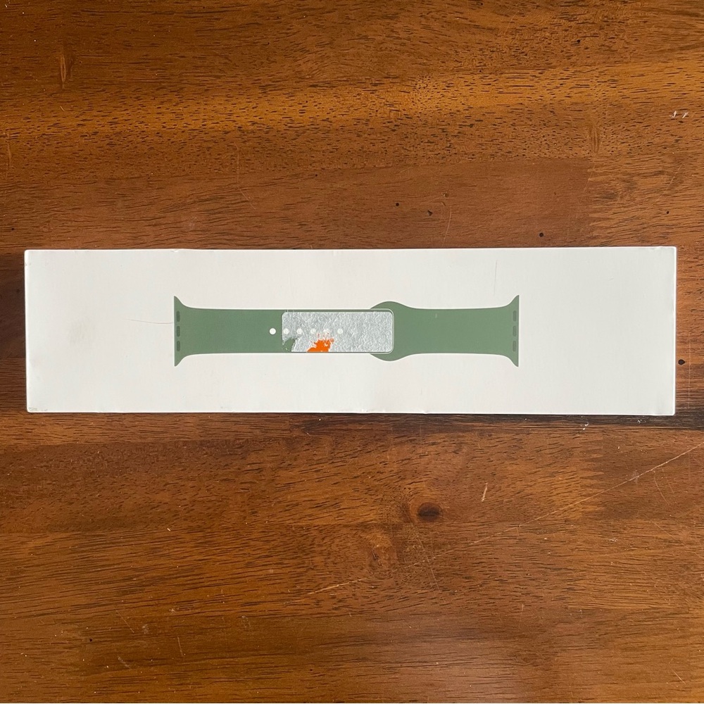 NEW Original CLOVER Green Apple Watch Sport Band 41mm MKU73AM/A - Sealed